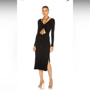 NICHOLAS Luisa Dress in Black Size Small